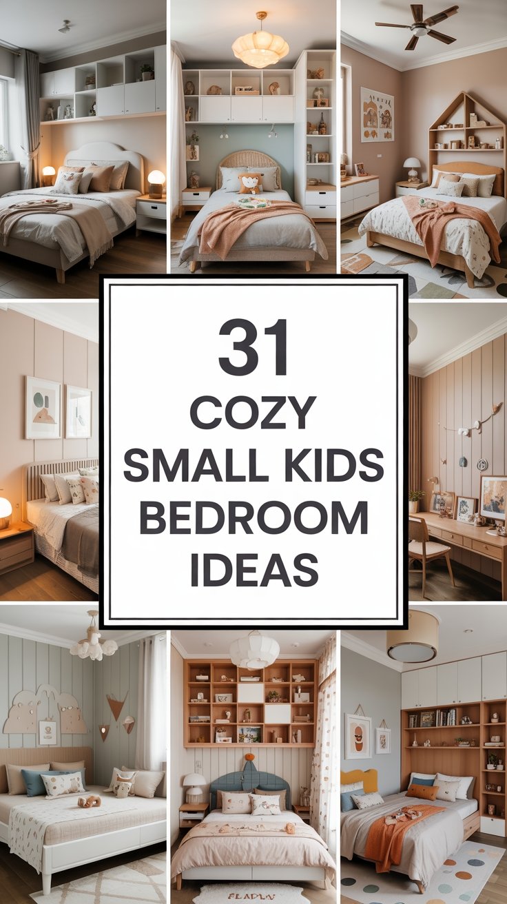 31 Charming Cozy Small Kids Bedroom Ideas for a Magical Space