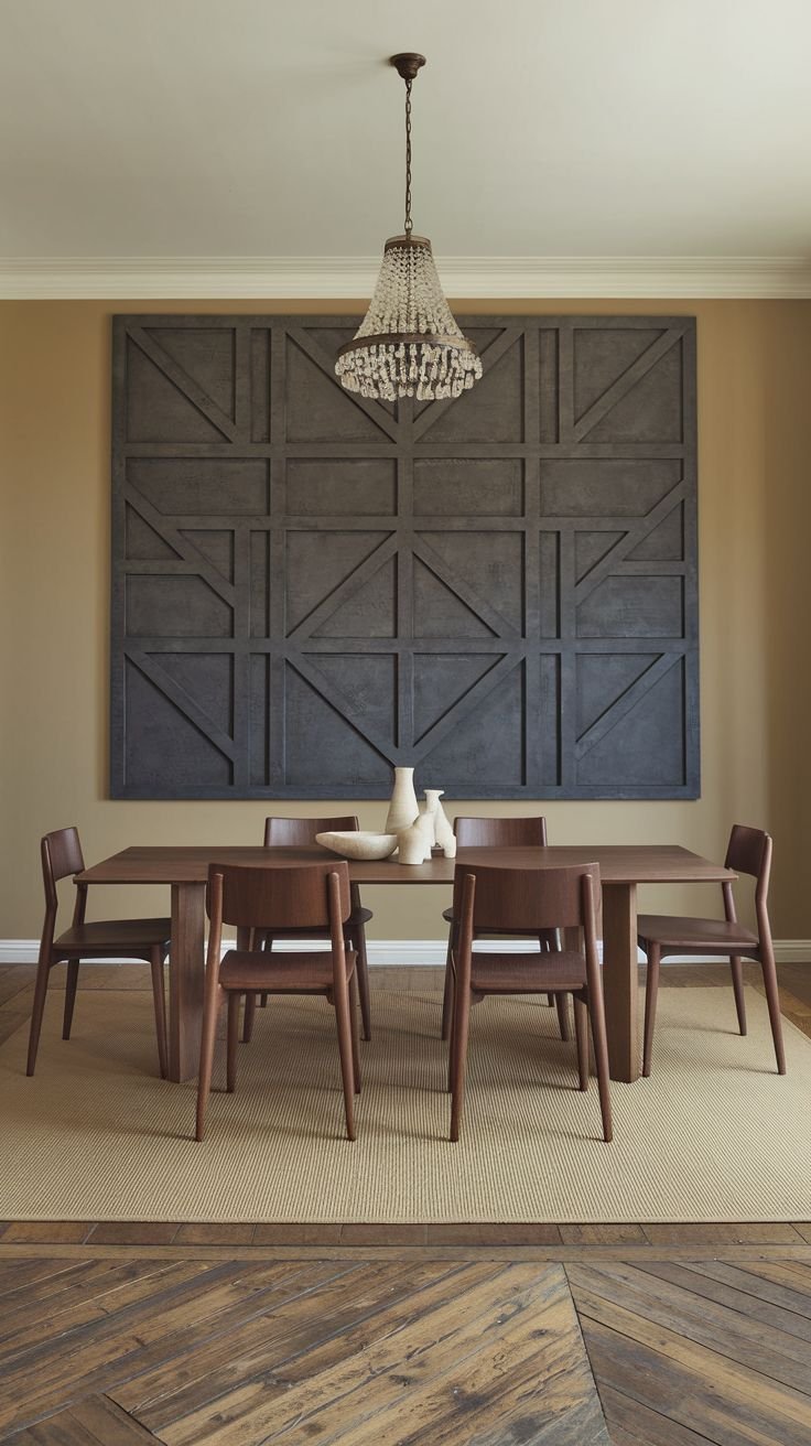 33 Beautiful Dining Room Accent Wall Ideas for an Inviting Atmosphere