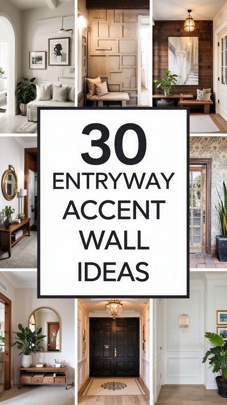 30 Elegant Entryway Accent Wall Ideas for a Sophisticated Space