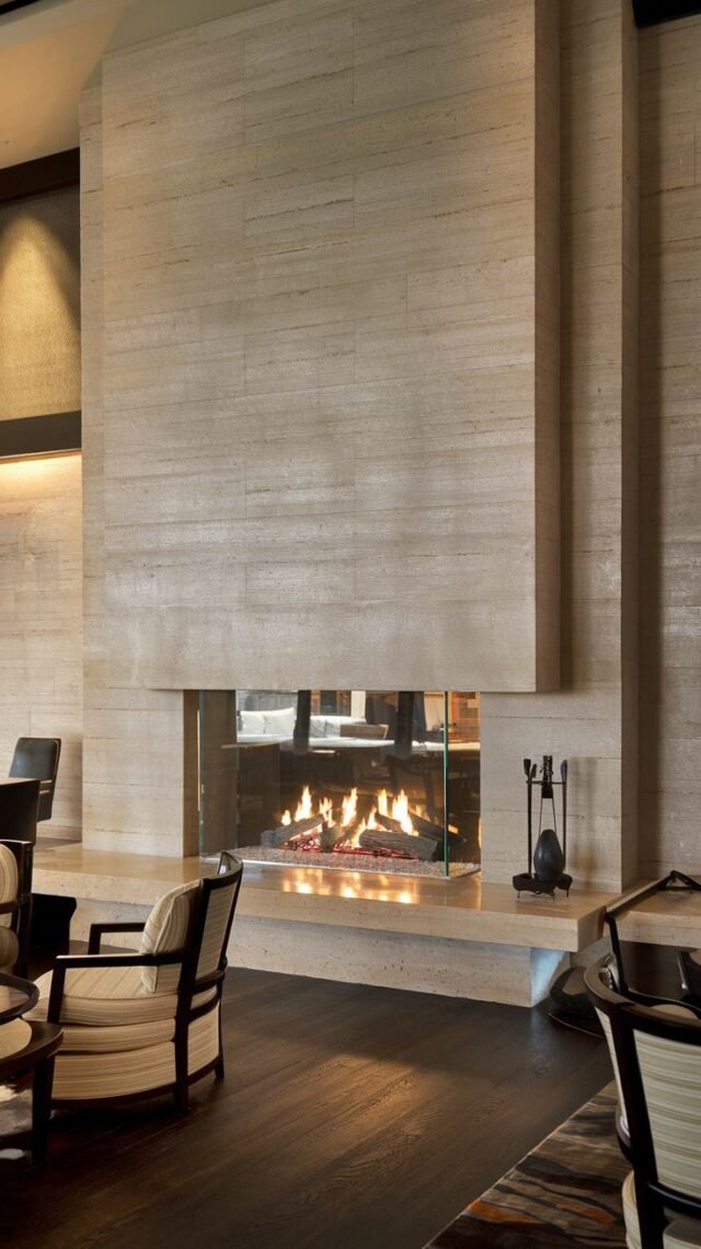 32 Luxury Fireplace Accent Wall Ideas for a High-End Look