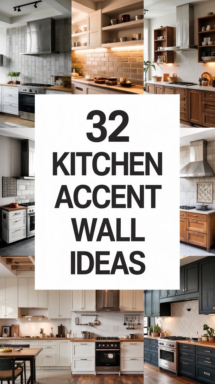 32 Modern Kitchen Accent Wall Ideas to Elevate Your Home