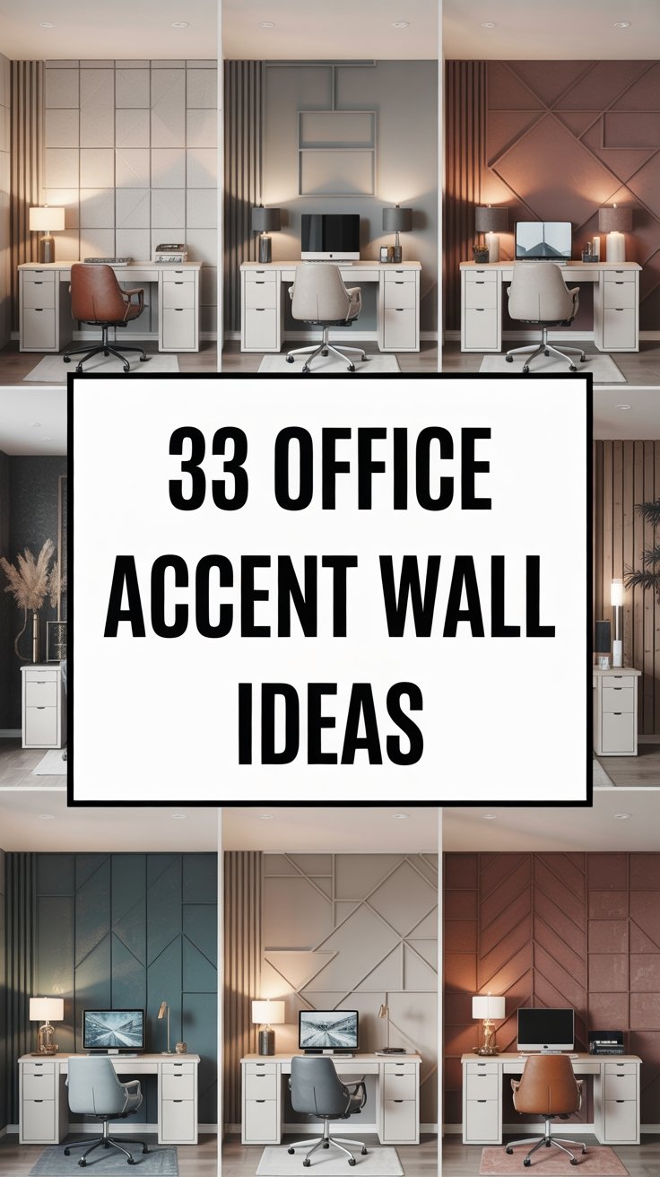 33 Stunning Office Accent Wall Ideas That Will Inspire Your Best Work